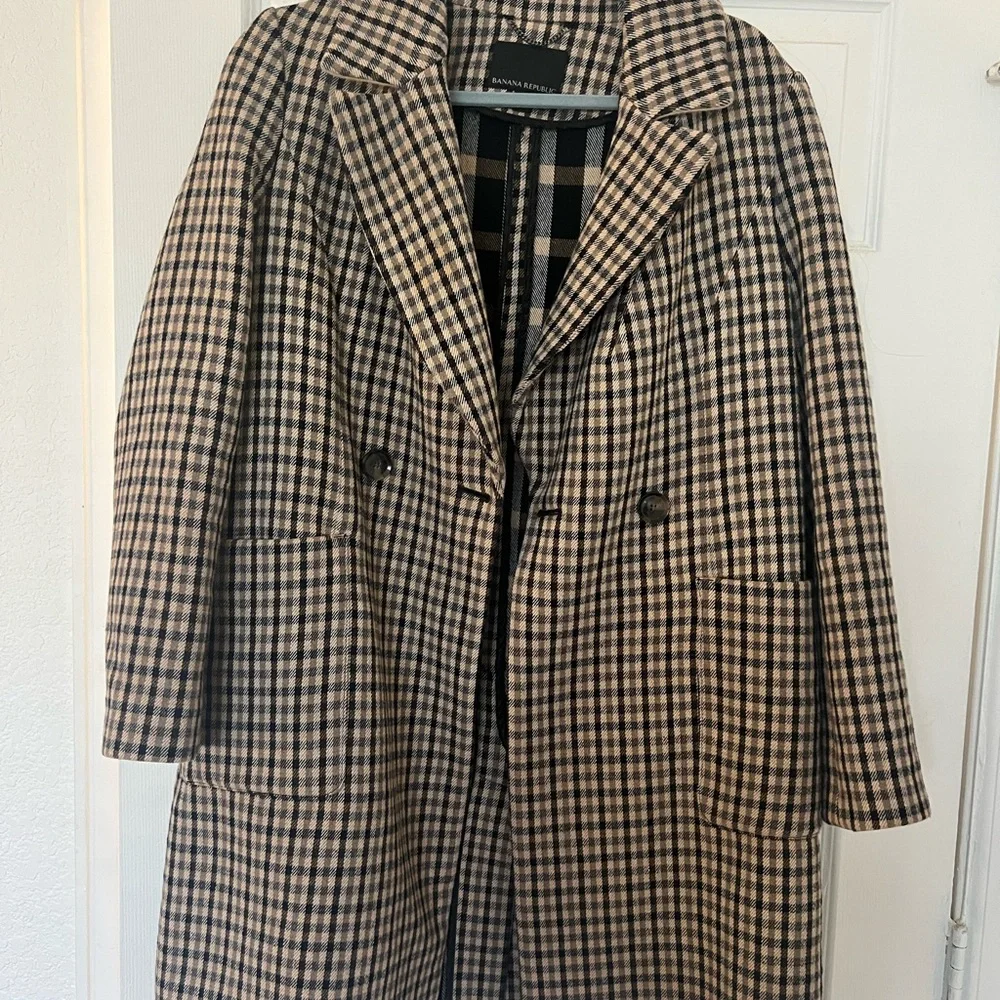 Banana Republic Italian wool coat, size small - Picture 2 of 6
